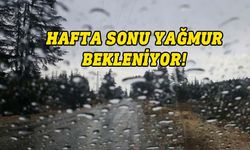 Hafta sonu ve pazartesi yer yer yağmur bekleniyor