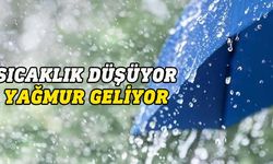 Hava sıcaklığı 5 derece düşecek, yağışlı hava gelecek