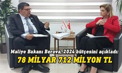 Berova: 2024 bütçesinin en öncelik alanları sağlık ve eğitim