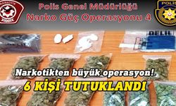 Polis “Narko Güç” adıyla geniş çaplı narkotik operasyon yaptı