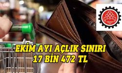 KTAMS: 4 kişilik bir ailenin açlık sınırı 17 bin 472 TL