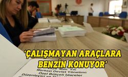 Meclis bütçesinde araç ve benzin tartışması