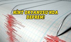 Hint Okyanusu'nda 6,1 büyüklüğünde deprem