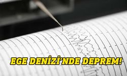 Ege Denizi'nde 4 büyüklüğünde deprem meydana geldi