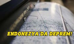 Endonezya'da 6,1 büyüklüğünde deprem