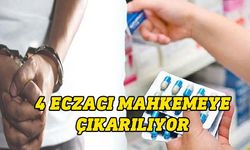 Sahte reçete soruşturmasında dün tutuklanan 4 eczacı mahkemeye çıkarılıyor