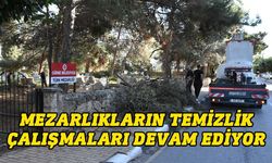 Girne Belediye sınırları içerisindeki mezarlıkların bakım ve temizlik çalışmaları sürüyor