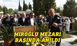 Salih Miroğlu 18'inci ölüm yıl dönümünde mezarı başında anıldı