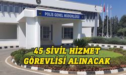 Polis Genel Müdürlüğü’ne 45 Sivil Hizmet Görevlisi alınacak