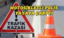 Lefkoşa'da motosikletli polis 15 yaşındaki yayaya çarptı