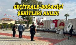 Geçitkale-Boğaziçi Şehitleri, düzenlenen törenle anıldı