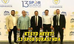 Spor Yazarları Derneği heyeti 13. Spor Şurası'nda