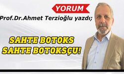 Prof. Dr. Ahmet Terzioğlu yazdı: Sahte botoks sahte botoksçu!