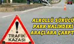 Gazimağusa'daki kazada alkollü sürücü park halindeki 2 araca çarptı