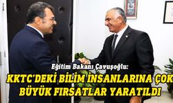 Çavuşoğlu, TÜBİTAK Başkanı Hasan Mandal’ı kabul etti