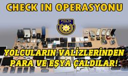 Polisten Check In operasyonu: Ercan'da 4 bagaj toplama görevlisi tutuklandı