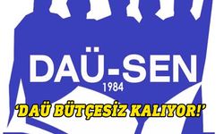 DAÜ-SEN: Komitede görüşülecek hazır bir bütçe yok