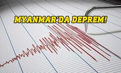 Myanmar'da 5,7 büyüklüğünde deprem