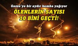 İsrail Gazze'ye bir aydır bomba yağdırıyor