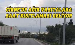 Girne Belediyesi, ağır vasıta trafiğine kısıtlama getirileceğini açıkladı