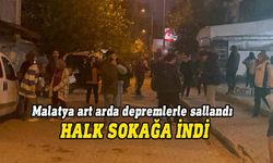 Malatya'da 3 dakika arayla 2 deprem!