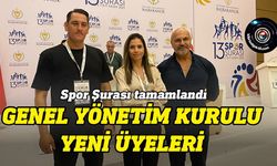 Spor Dairesi Genel Yönetim Kurulu yeni üyeleri ve aldıkları oylar