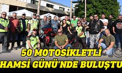 Motosiklet tutkunları Kaplıca’da Hamsi Günü’nde buluştu