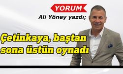 Ali Yöney, Çetinkaya-Mesarya maçını yorumladı