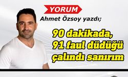 Ahmet Özsoy, Doğan TB-Cihangir maçını yorumladı