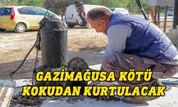 Gazimağusa'da kanalizasyon pompa istasyonlarında pompa değişimi başladı