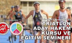 Triatlon aday hakem kursu düzenleniyor