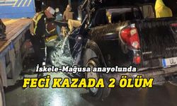 Feci kazada 2 kişi hayatını kaybetti
