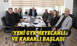 Yeni oluşan Spor Dairesi Genel Yönetim Kurulu ilk toplantısını gerçekleştirdi