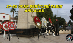 27-28 Ocak Şehitleri yarın törenlerle anılacak