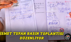 Sahte reçete soruşturması hakkında İsmet Tufan basın toplantısı düzenliyor