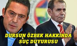 Dursun Özbek hakkında suç duyurusu