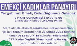 “Emekçi Kadınlar Panayırı” 9 Mart Cumartesi günü kurulacak