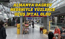 Almanya'da 5 havalimanındaki grev nedeniyle 90 bin yolcu etkilendi