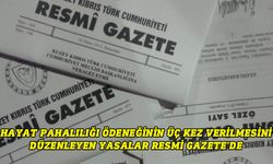 Hayat pahalılığı ödeneğinin üç kez verilmesini düzenleyen yasalar Resmi Gazete’de