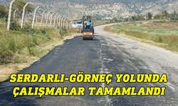 Serdarlı-Görneç yolunda çalışmalar tamamlandı