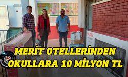 Merit’ten okullara 10 milyon TL’lik katkı