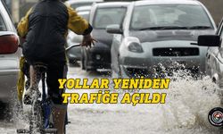 Yollar trafiğe yeniden açıldı