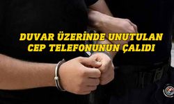 Unutulan cep telefonunu çalan bir kişi tutuklandı