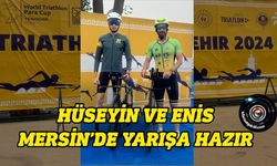 Hüseyin ve Enis yarın Mersin’de Yenişehir Olimpik Triatlonu’nda start alacak