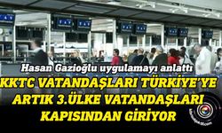 Hasan Gazioğlu, Türkiye’ye girişte karşılaştışı uygulamaya tepki gösterdi