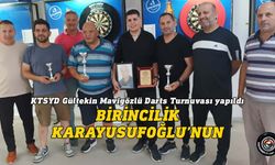 KTSYD üyeleri Gültekin Mavigözlü Darts Turnuvasında buluştu