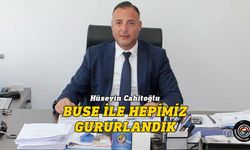 Cahitoğlu, Buse’yi kutladı