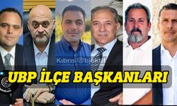 UBP İlçe Başkanları belli oldu