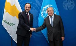 Hristodulidis BM Genel Sekreteri Guterres’le görüştü