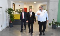 Şenkul, Azerbaycan Şehir Belediyeleri Birliği Başkanı Taghiyev ile görüştü